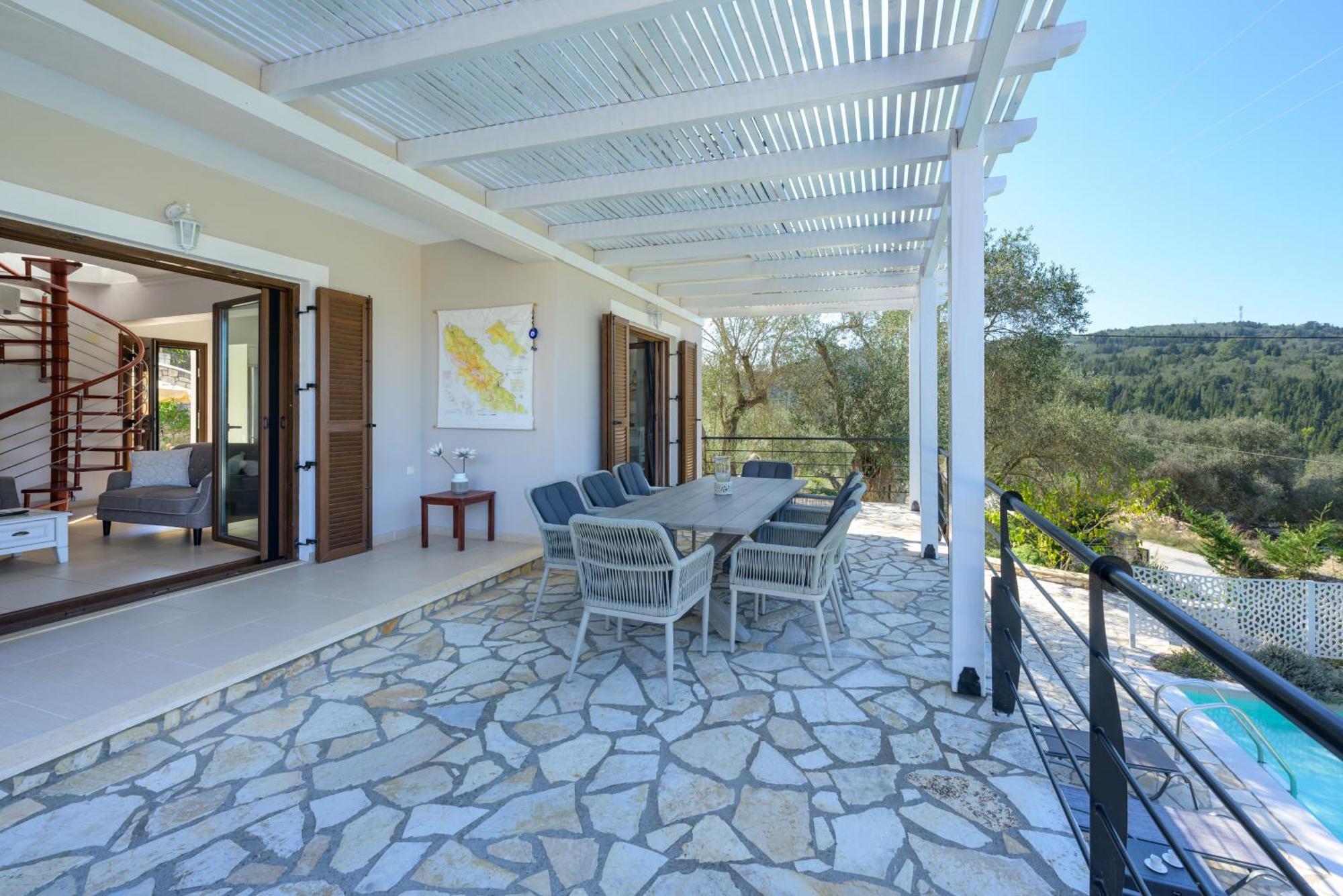 Villa Bougarini Haven Family Villa Rock Pool Oasis Ieromonachos エクステリア 写真